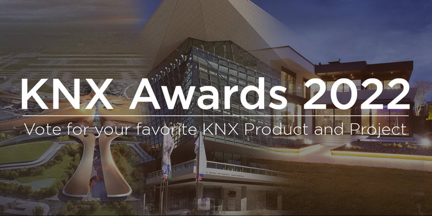 KNX AWARDS 2022: DIGITAL CELEBRATION WITH FOCUS ON NEW CATEGORIES